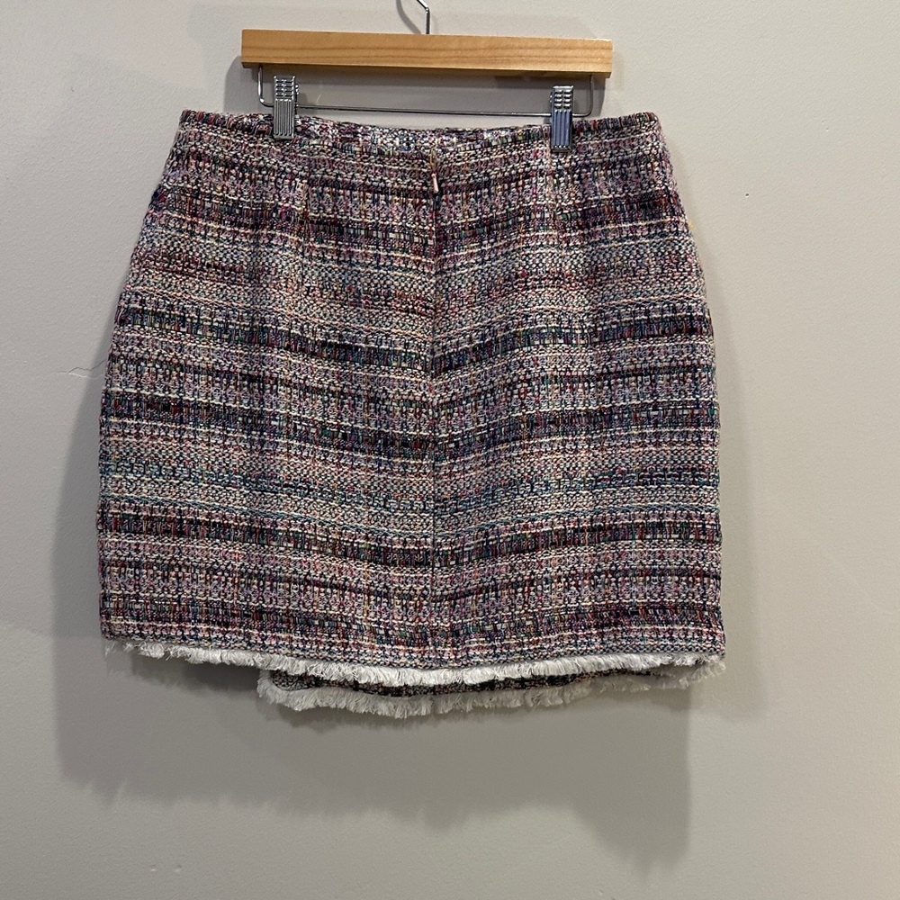 Anthropologie Hutch Multicolor Tweed Skirt. New with Tags. Size 12. - Picture 6 of 13